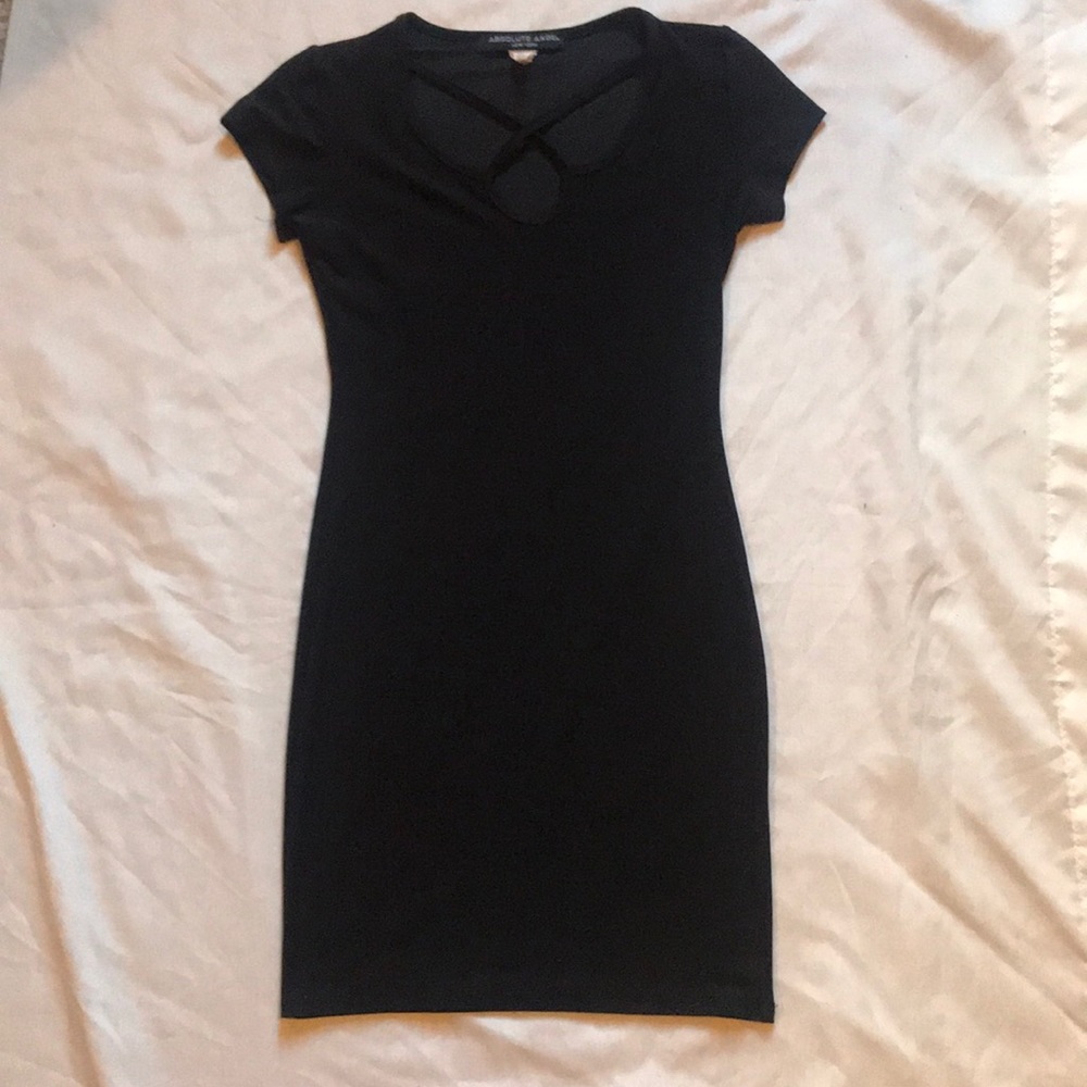 Absolute Angel, black dress.